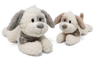 Obrázek z Pes ležící plyš 31cm, 2dr 